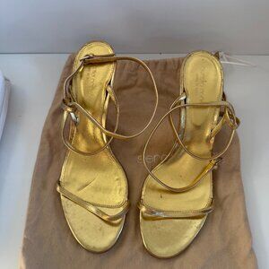 Sergio Rossi Gold Pumps/Heels